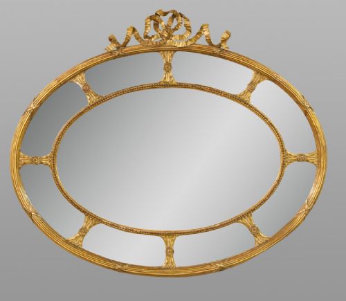 Adams Style Gilt Mirror