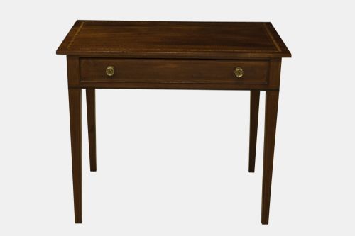 Single Drawer Mahogany Side Table