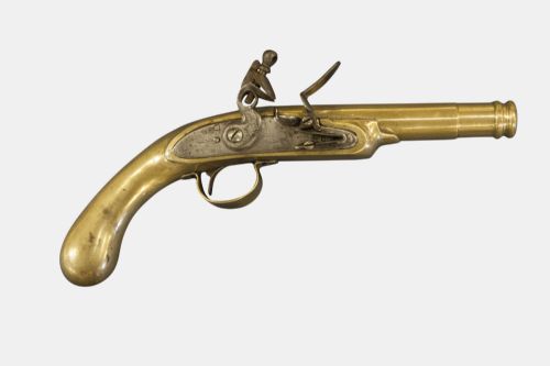 Scottish Flintlock Military Pistol