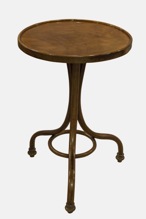 Bentwood and Walnut Topped Centre Table