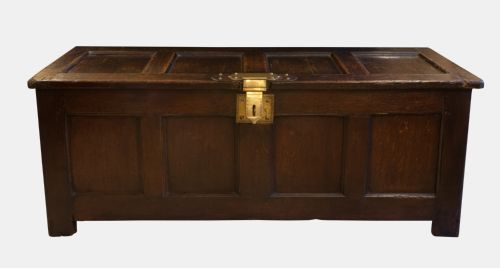 Oak 4 Panel Coffer