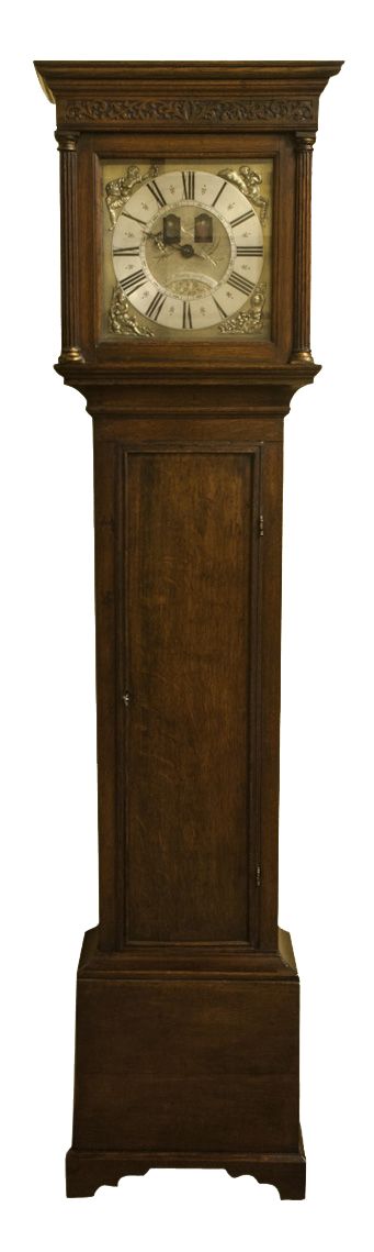 

Late 18th Century Oak 30 Hour Automaton Longcase Clock