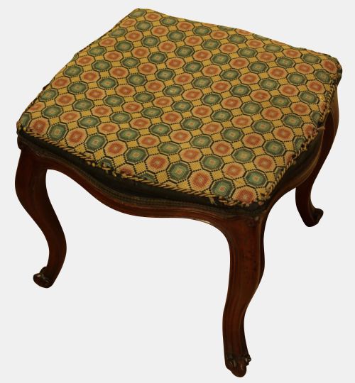 Cabriole Leg Stool