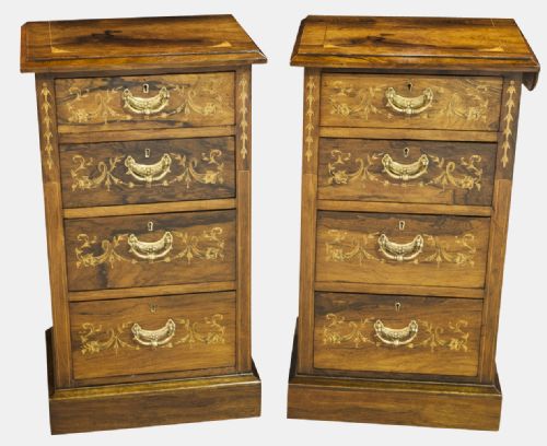 Pair of Bedside Chests