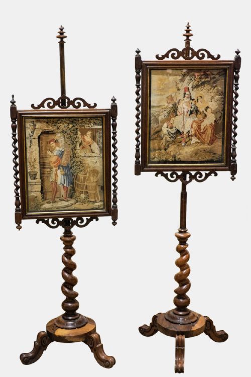 Pair of Pole Screens
