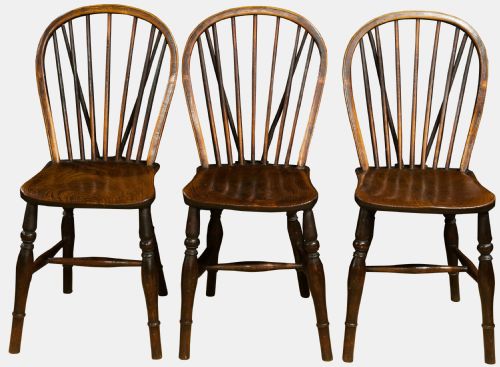 Set of 6 Windsor Chairs