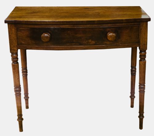 Bowfront Single Drawer Side Table