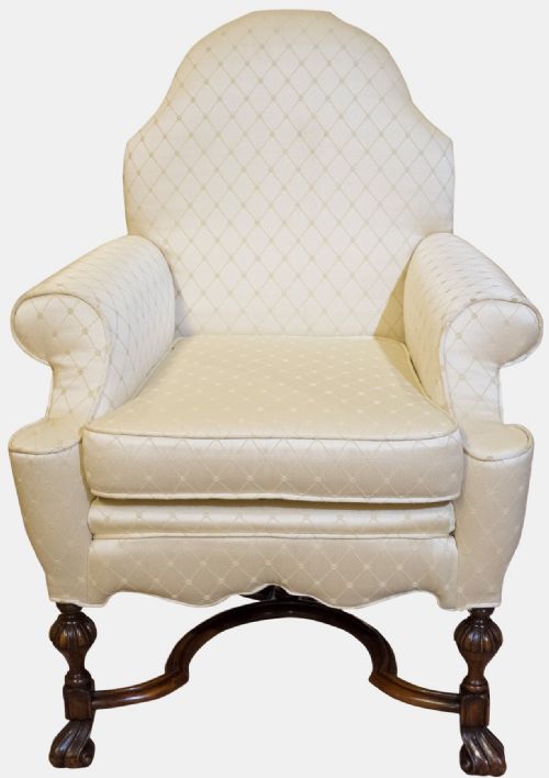 Upholstered Small Armchair