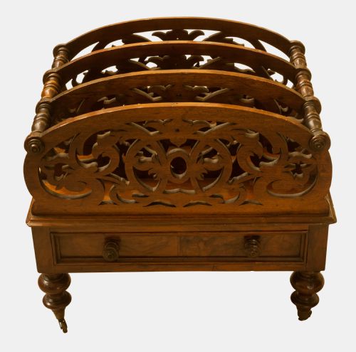 Victorian Rosewood Canterbury