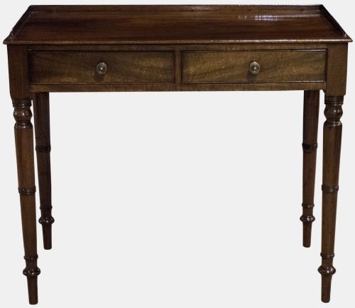 Two Drawer Side Table