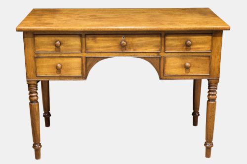 Five Drawer Writing Table