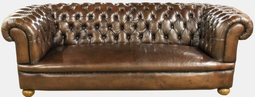 Leather Chesterfield
