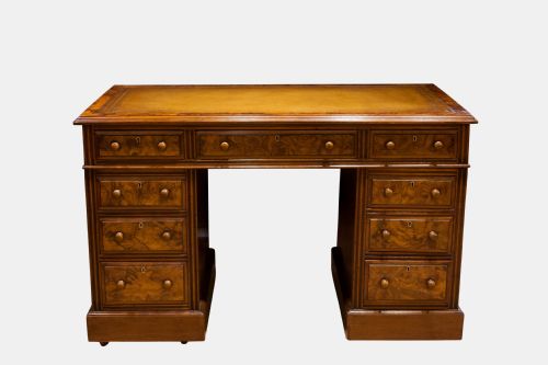 Victorian Pedestal Desk