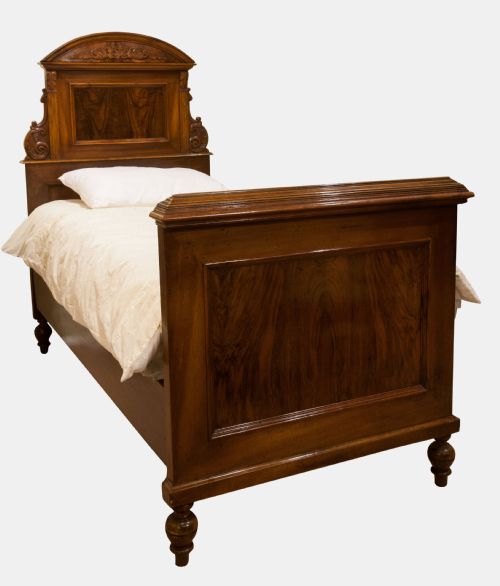 Walnut Single Bed