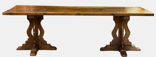 Tudor Style Fruitwood Refectory Table