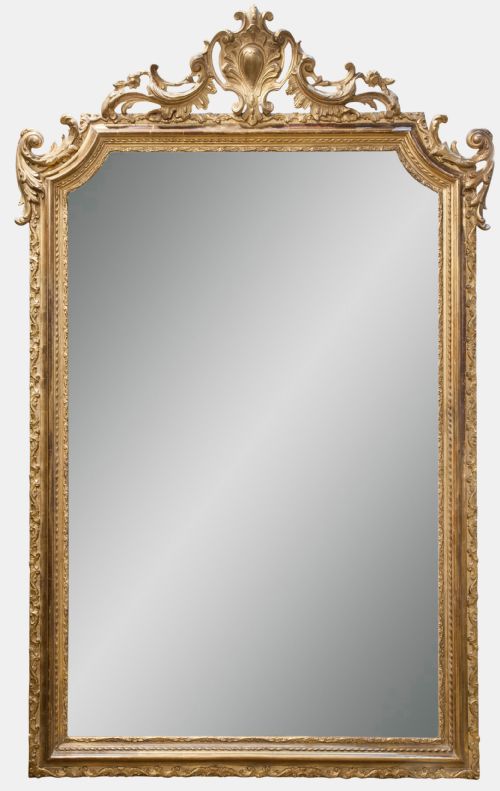 French Carved Pier Mirror