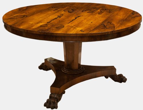 Rosewood Tilt Top Table