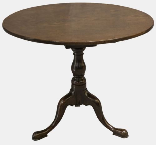 George III Mahogany Tripod Table