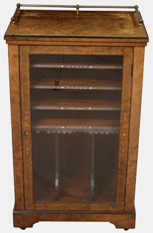 Walnut Music Cabinet