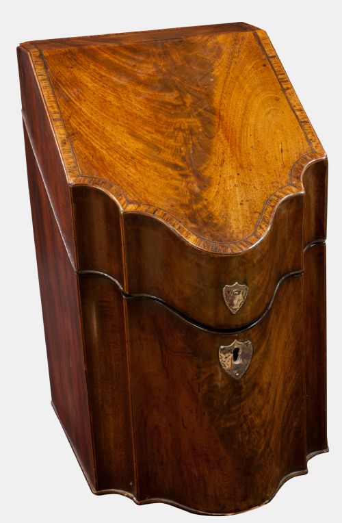 Georgian Mahogany Knife Box