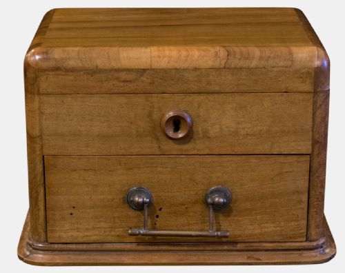 Gentleman's Olive Wood Dresser Box