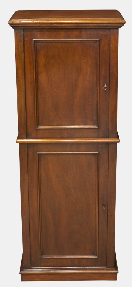 Mahogany Pedestal Cupboard with Two Doors