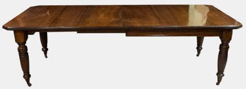 Walnut Two Leaf Dining Table