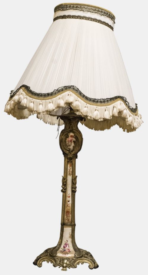 Ormolu and Porcelain Table Lamp