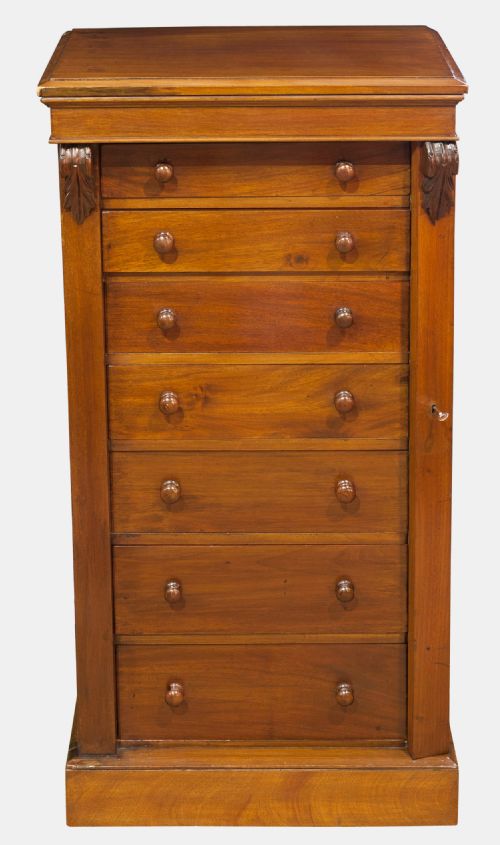 Victorian 7 Drawer Wellington Chest