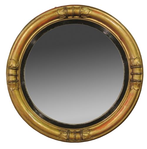 Regency Convex Butlers Mirror