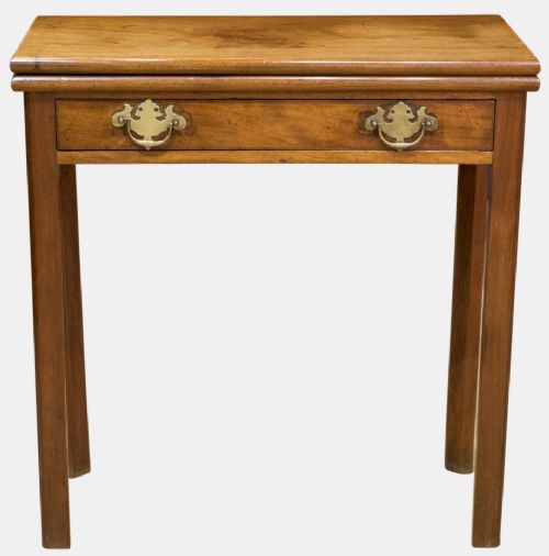Small George III Mahogany Tea Table