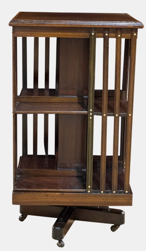 Edwardian Revolving Bookcase
