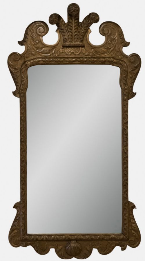 Queen Anne Style Gilt Mirror