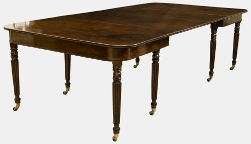 Regency Mahogany Extending Dining Table