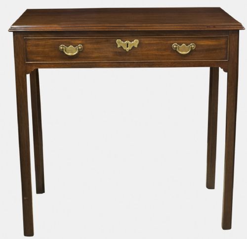 George III Mahogany Side Table