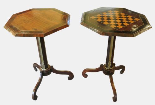 Matched Pair of Lamp Tables