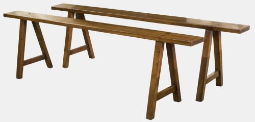 Pair of Cherrywood Benches