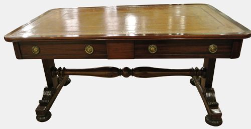 Mahogany Library Table