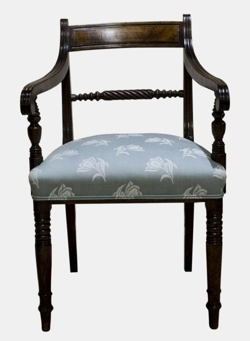 Mahogany Elbow Chair
