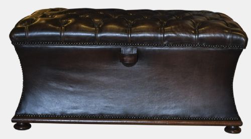 Buttoned & Close Nailed Ottoman
