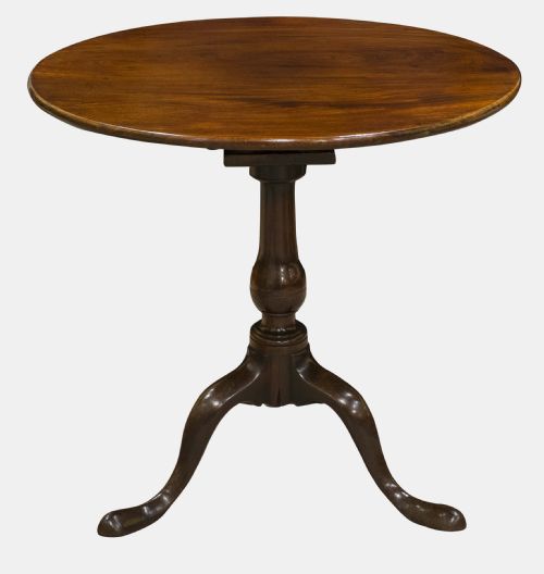 Cuban Mahogany Tripod Table
