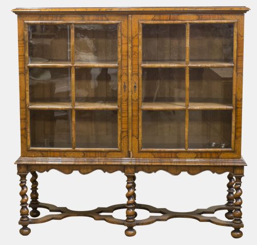 William & Mary Style Display Cabinet