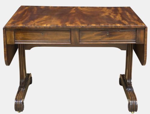 Mahogany Sofa Table in Manner of Gillows