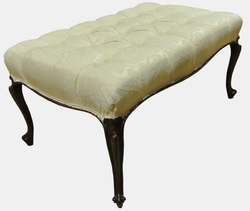 fig 1. Victorian Mahogany Large Stool