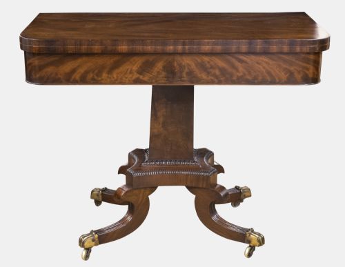 Regency Mahogany Tea Table