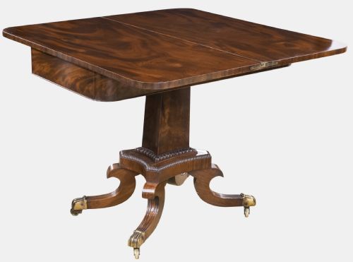 fig 1. Regency Mahogany Tea Table