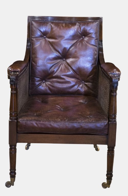 Library Bergere Armchair