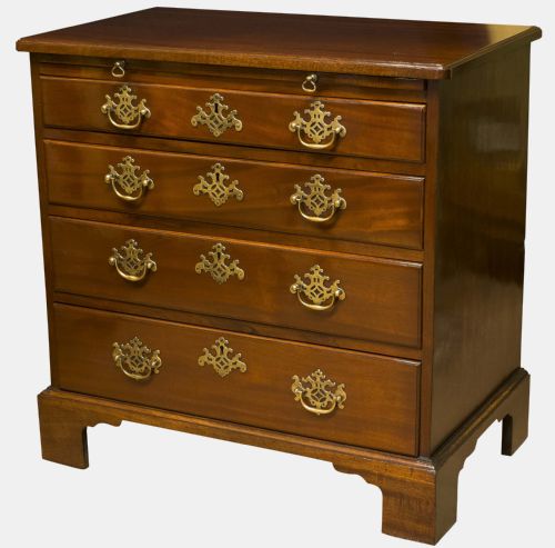 fig 1. Small Mahogany Chest of Drawers
