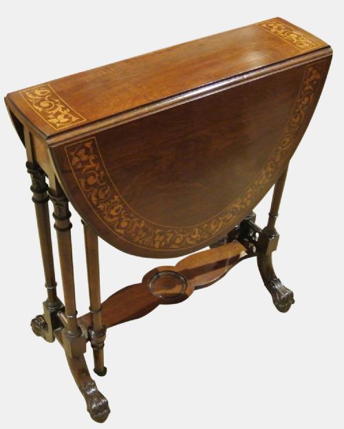 fig 1. Mahogany Sutherland Table