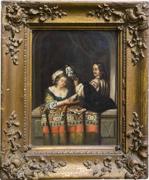 Oil Painting - The Love Letter